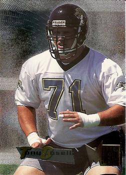 Tony Boselli Jacksonville Jaguars 1995 Fleer Metal NFL Rookie Card #87